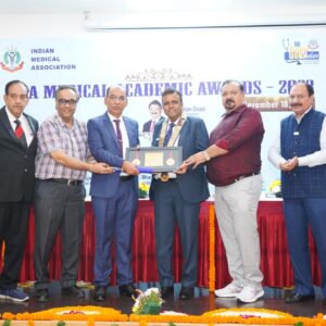 National Best Teacher Award by Indian Medical association, Delhi